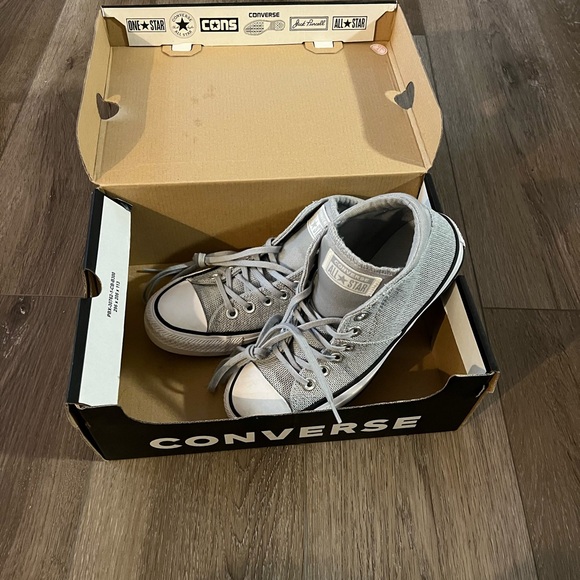 Converse Gray Sneakers - Picture 1 of 4